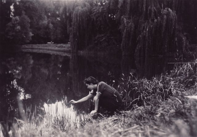 De kikker kussen was stap twee, of drie. Eerst even aaien.